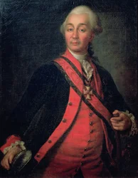 Ritratto del Feldmaresciallo Generalissimo, Conte Aleksandr Vasilievich Suvorov (1729-1800), 1786